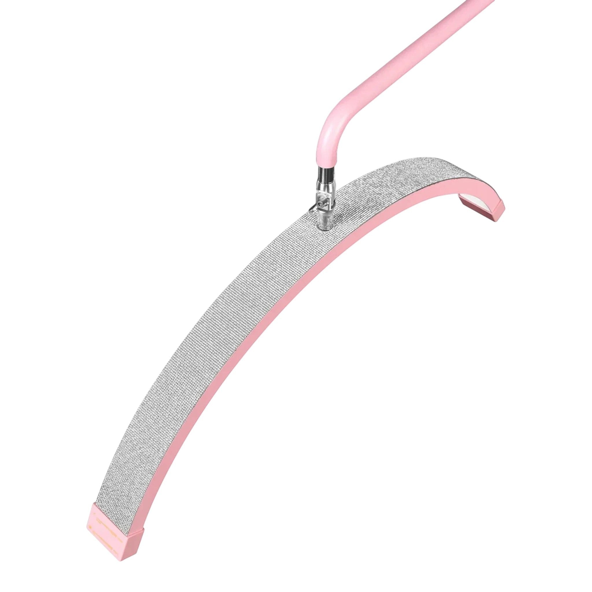MK BEAUTY BED pink diamond half moon LED light for professional beauty treatments and content creation