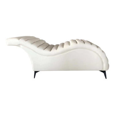 MK BEAUTY BED white curved treatment bed with ergonomic high-density cushioning for professional salon use